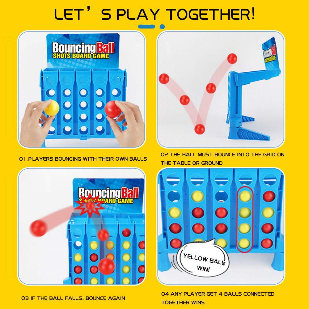 YEIBOBO Bounce Balls Shots Game gift idea for Christmas or birthdays.