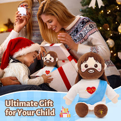 Yelakey Christian gift plush suitable for Easter or Christmas celebrations.