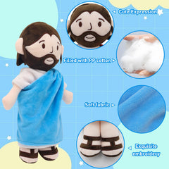 Yelakey Jesus plush doll with vacuum packaging protects during transit