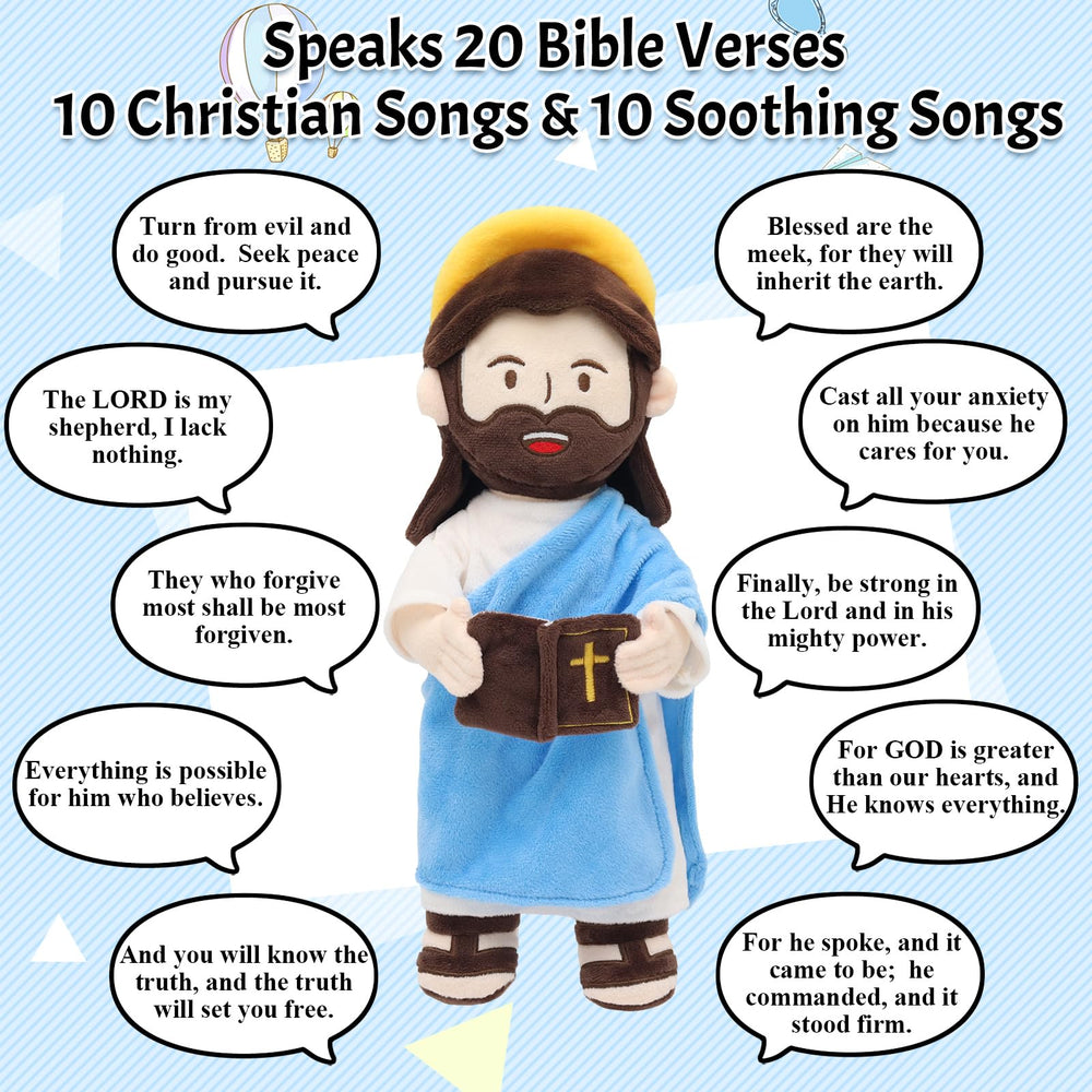 Yelakey Jesus plush gift ready packaging makes a thoughtful religious gift