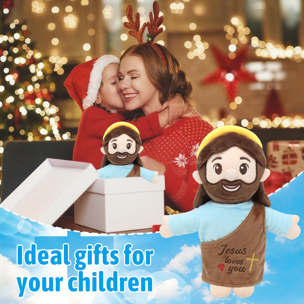 Yelakey Jesus Plush makes a gift for Easter and Christmas.