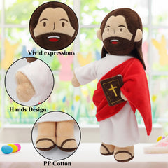 Yelakey Jesus plush on-off switch for simple use