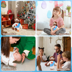 Yelakey Jesus plush ideal for Sunday school or church events as a gift.