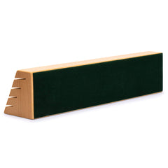 Yellow Mountain Imports card holders in use for Canasta with ascending rows