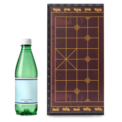 Yellow Mountain Imports jade-colored Xiangqi pieces provide clear contrast for readable moves.