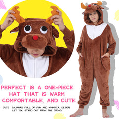 Yemnut 3D hood detailing with eyes and nose for an adorable animal look at events.