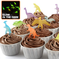 yeonha toys fluorescent dinos are perfect cupcake toppers and goody bag fillers.