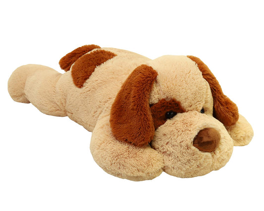 YESGIRL 26.8-inch weighted dog plush for comforting hugs.