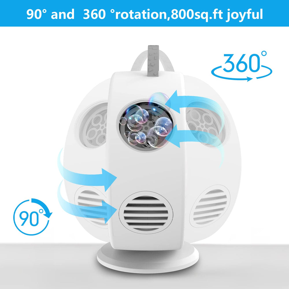 Yevohadt bubble machine is designed for easy disassembly and cleaning.