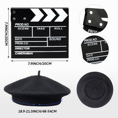 Yewong director megaphone, lightweight plastic prop for lively performances.