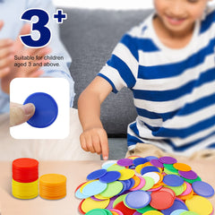 YEXPRESS poker chips smooth surface enhances grip during gameplay.