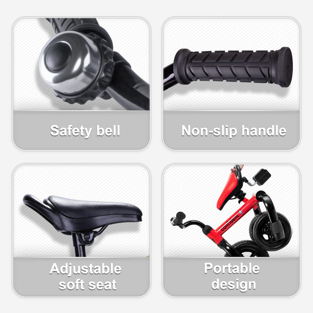 YGJT 3 in 1 tricycle with EVA wheels for smooth handling on different surfaces.