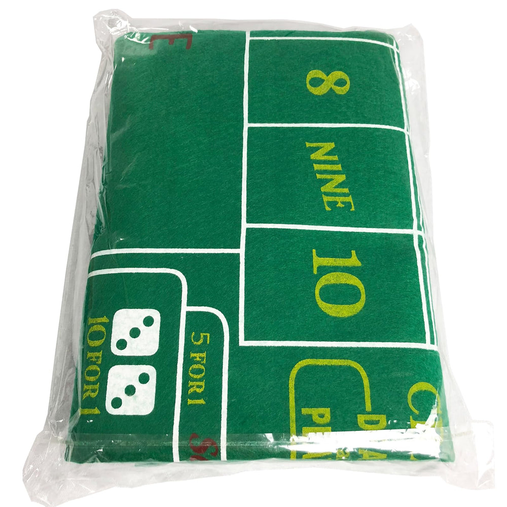YH Poker beginner-friendly craps felt for learning and family nights