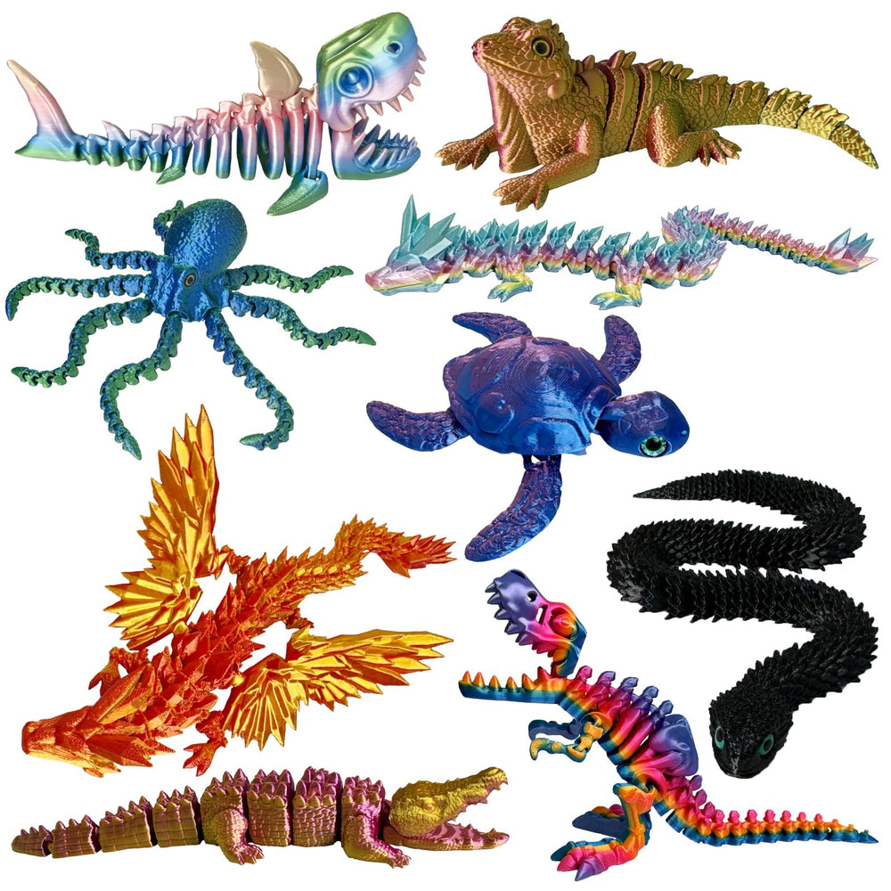 YHBWSM octopus toy with movable joints for imaginative play and fine motor skills