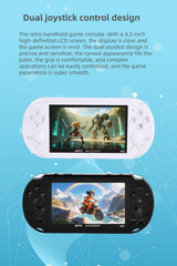 YHFITN dual joystick control enables precise, comfortable handheld gaming