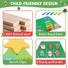 YHHYTOY shape matching activity develops visual discrimination and focus.