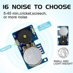 YHJZ Hidden prank device demonstrates elusive chirps for discreet pranks.