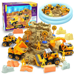 YIDESTARS construction sand kit boxed set for imaginative play and gifting