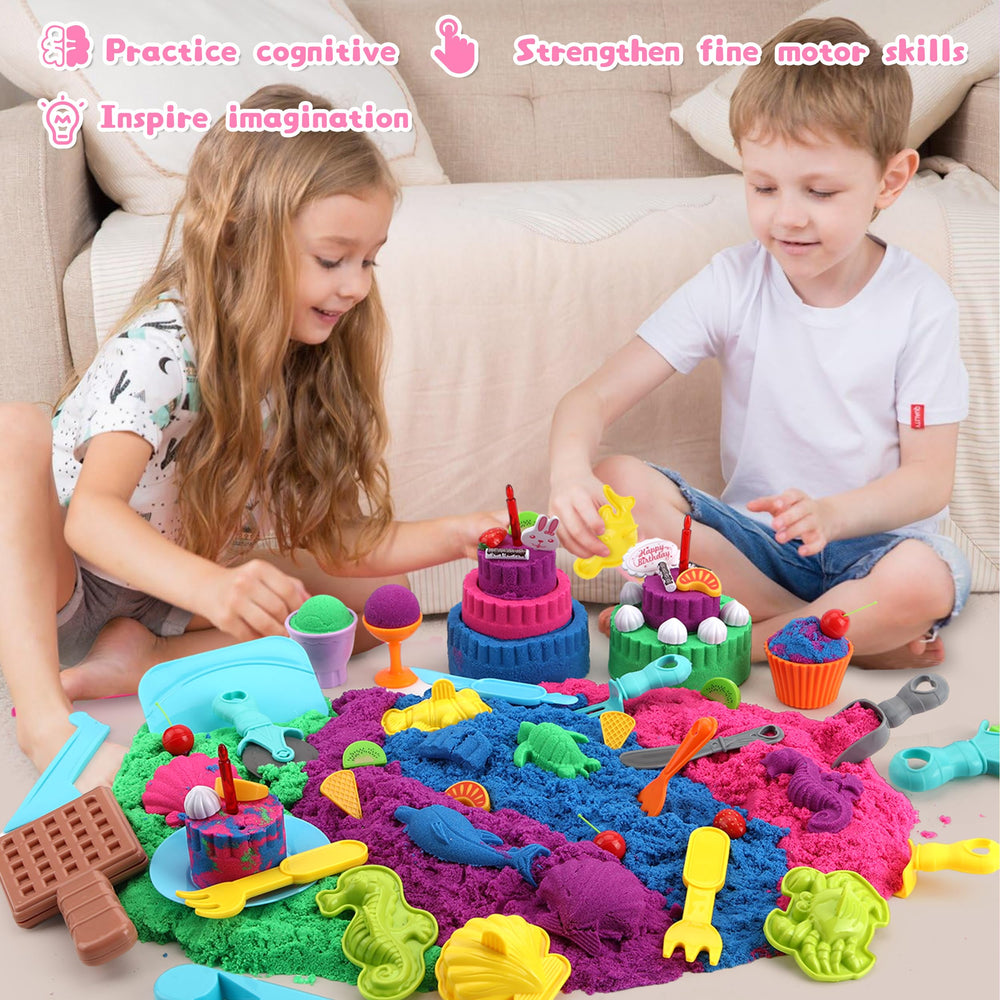 YIDESTARS four-pound color set offers varied play experiences.