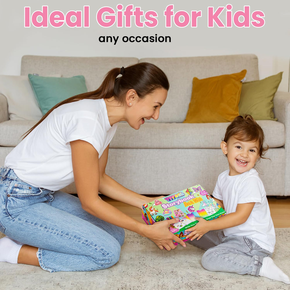 YiYeah DIY Storybook Art Kit gift-packaging makes a thoughtful present for kids