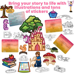 YiYeah DIY Storybook Art Kit markers and pencils deliver smooth, vibrant color options