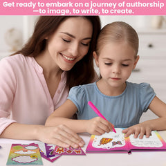 YiYeah DIY Storybook Art Kit writing prompts spark ideas for magical adventures