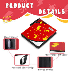Yifan binder showcases 3-ring design for easy sleeve addition and reorganization.