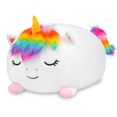 YIIQUWEN unicorn plush ideal for travel and quiet time activities.