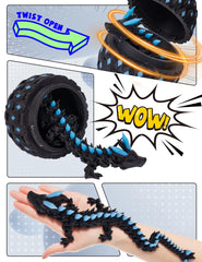 YILCER dragon egg crafted from eco-friendly PLA for safe, planet-friendly fun.