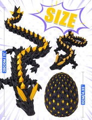 YILCER dragon egg shown in day and night use for imagination