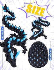 YILCER dragon egg decorates desks or shelves with a subtle glow.