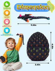 YILCER glow-in-the-dark dragon egg brightens shelves with neon aura.