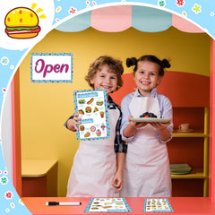 Yinkin blank-back menus for drawing image inviting custom dishes.