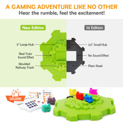 Yinlo colorful train pieces for vibrant gameplay