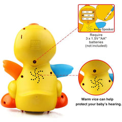 Yiosion duck toy with durable design withstands bumps and drops during busy sessions.