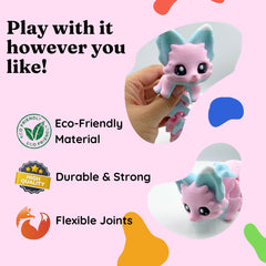 Yipintang Candy Fox PLA-crafted figure combines lightweight durability and eco-friendly design.