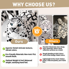 Yipintang Snow Leopard tactile-fidget invites focused, calming interaction.