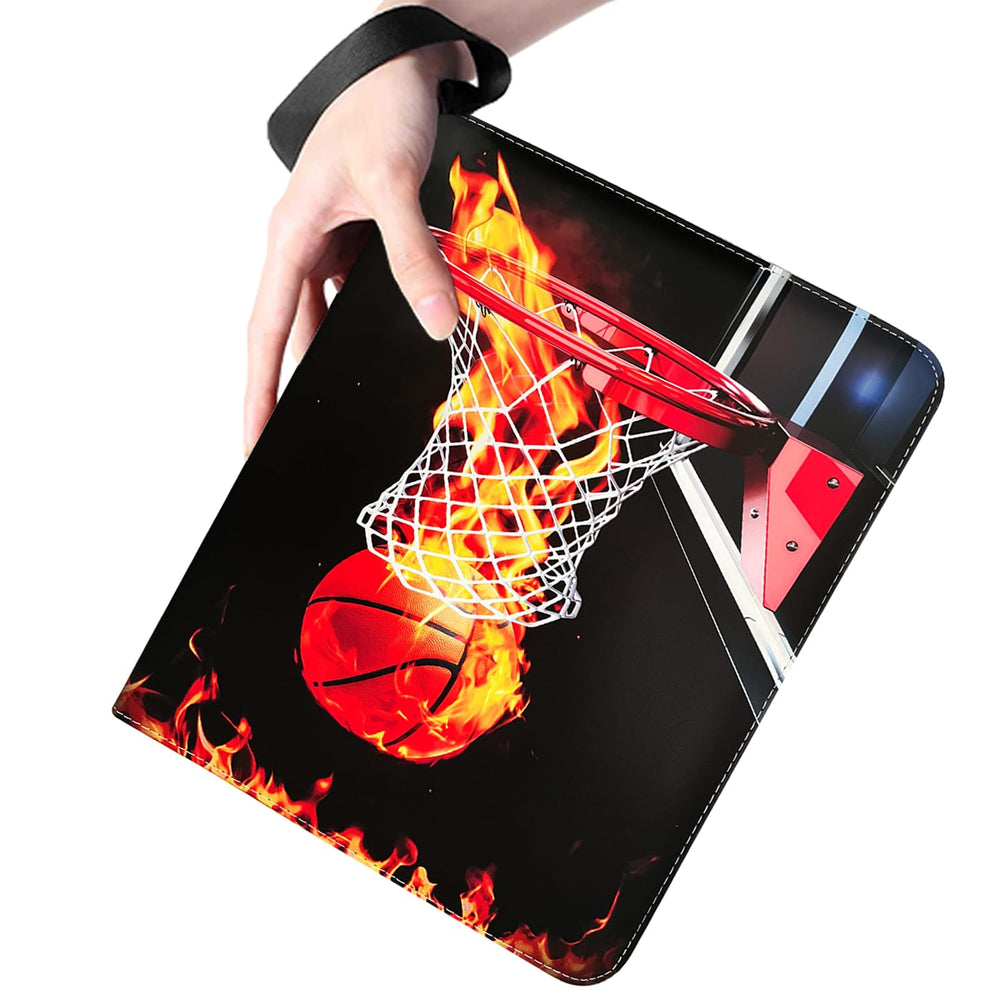 Yisheme basketball card binder gift-ready packaging for collectors.