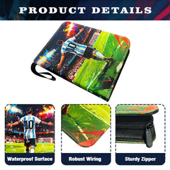 Yisheme card collector album holds up to 400 cards for complete sets and transport.