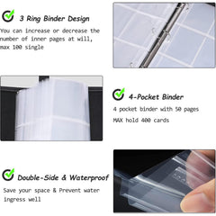 Secure zipper closure keeps inner pages protected during travel.