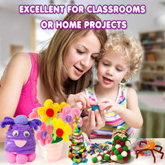 YITOHOP sturdy storage aids tidy enjoyment after craft sessions.