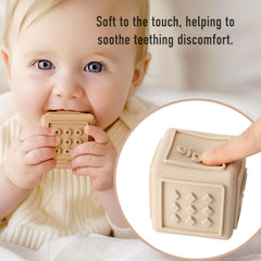 YIVEKO packaging highlights a gift-ready, safe, durable baby block set.