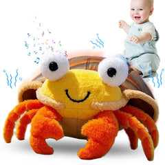 Yiwsnust baby crawling crab toy with song-play action supports early motor exploration