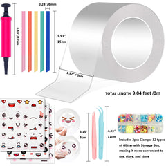 YIXIPAZH balloon pump included for quick, easy bubble balloon creation.