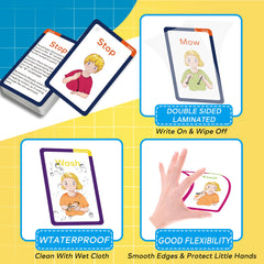 YIYDONG ASL flash cards include 50-card packs for organized study sessions