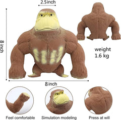 YJHWLF gorilla toy face-expression highlights friendly design that brightens rooms and reduces mood dips.