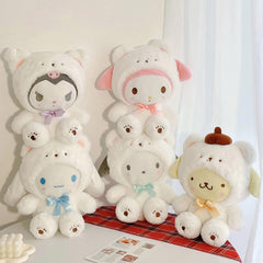 Ykecfpry travel-friendly plush bear light and portable.