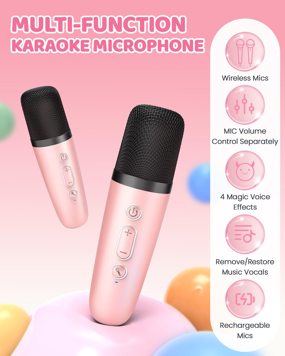 YLL karaoke TF card slot for offline song playback and practice