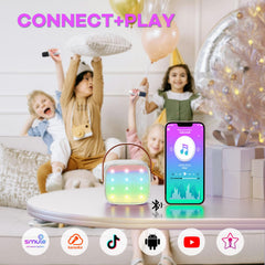 YLL Mini Karaoke Machine in-use setup during games, outings, or classroom activities.