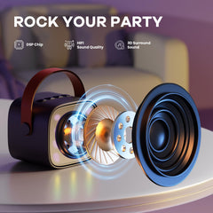 YLL LED lights synced to music create a lively party vibe.
